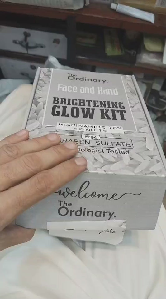 The Ordinary Glow Kit for Face & Hands- 4 in 1